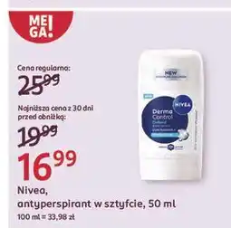 Rossmann Antyperspirant defend pure hyaluron + pro-vitamin b5 Nivea Derma Control oferta