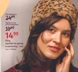 Rossmann Opaska na głowę w panterkę Eloy oferta