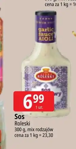 E.Leclerc Sos czosnkowy aioli Roleski oferta