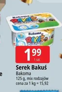 E.Leclerc Serek wanilia Bakoma Bakuś Puszysty oferta