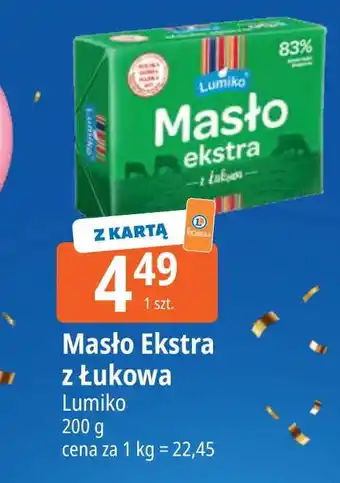 Masło ekstra z łukowa Lumiko