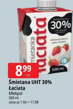 E.Leclerc Śmietanka 30% Łaciata oferta
