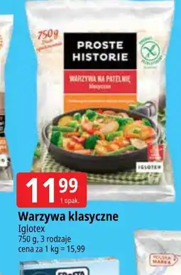 E.Leclerc Warzywa na patelnie klasyczne Iglotex Proste Historie oferta