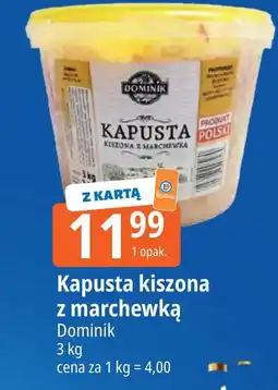 E.Leclerc Kapusta kiszona z marchewką Dominik oferta
