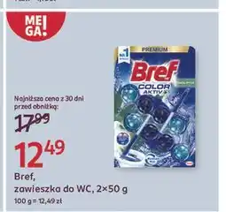 Rossmann Zawieszka do wc eukaliptus Bref Color Aktiv (Wcześniej Blue Active) oferta
