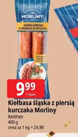 E.Leclerc Kiełbasa morlińska z piersią kurczaka Morliny oferta