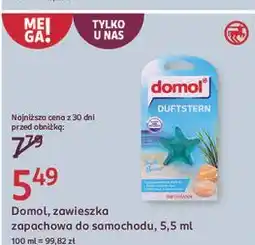 Rossmann Odświeżacz samochodowy fresh breeze Domol oferta