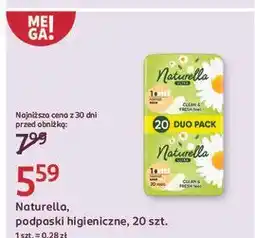 Rossmann Podpaski higieniczne normal Naturella Classic oferta