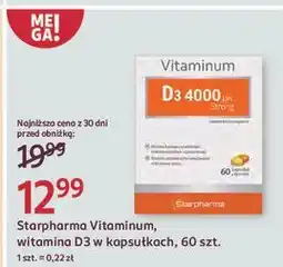 Rossmann Witamina d Vitaminum D3 4000 Strong oferta