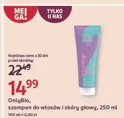 Rossmann Szampon nawilżający Onlybio oferta