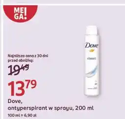 Rossmann Dezodorant Dove Classic oferta