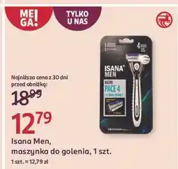 Rossmann Maszynka do golenia Isana Men Pace 4 oferta