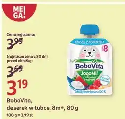 Rossmann Owoce z jogurtem w tubce truskawki-maliny Bobovita Jogomi! oferta