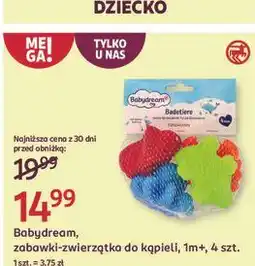 Rossmann Zabawki do kąpieli zwierzątka Babydream oferta