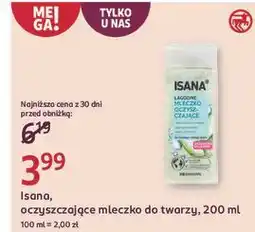 Rossmann Mleczko do twarzy oczyszczające łagodne Isana oferta