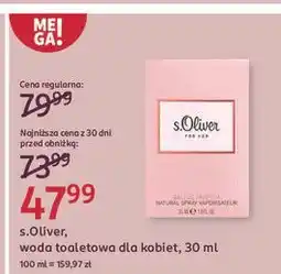 Rossmann Woda perfumowana S.oliver For Her oferta