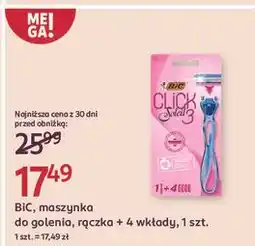 Rossmann Maszynka do golenia + 4 wkłady Bic Soleil Click 3 oferta
