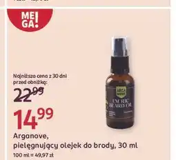 Rossmann Olejek do pielęgnacji twarzy zarostu i brody Arganove oferta