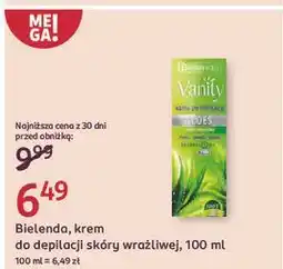 Rossmann Krem do depilacji aloes Bielenda Vanity oferta