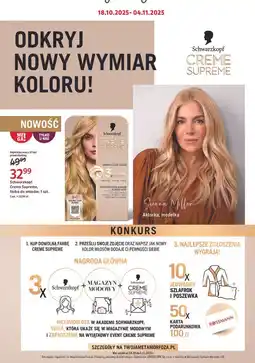 Rossmann Farba do włosów 9-0 Schwarzkopf Creme Supreme oferta