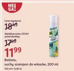 Rossmann Szampon do włosów suchy original Batiste Dry Shampoo oferta