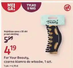 Rossmann Klamra do włosów For Your Beauty oferta