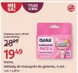 Rossmann Wkłady do maszynki Isana Lady Pace 6 oferta