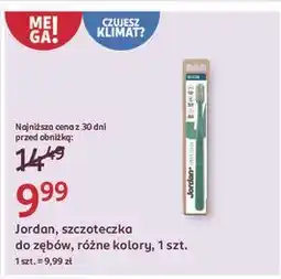 Rossmann Szczoteczka do zębów medium Jordan oferta