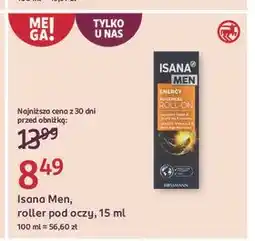 Rossmann Roll-on pod oczy Isana For Men oferta