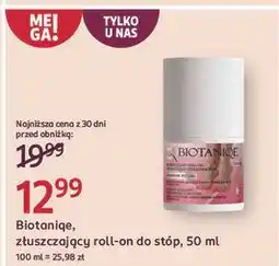 Rossmann Złuszczający roll on Biotaniqe oferta