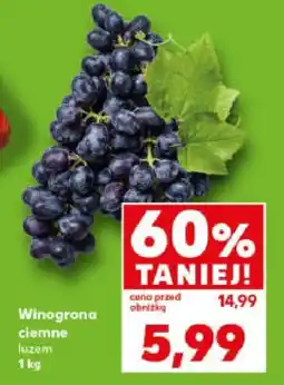 Kaufland Winogrona ciemne Kaufland oferta