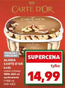 Kaufland Lody różne rodzaje Carte d'Or oferta