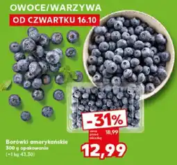 Kaufland Borówki amerykańskie 300 g Kaufland oferta