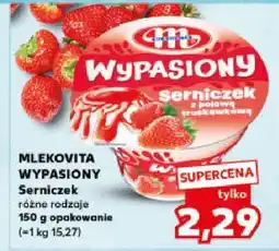 Kaufland Serek Wypasiony różne rodzaje Mlekovita oferta