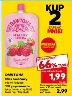 Kaufland Mus owocowy różne rodzaje Dawtona oferta