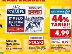 Kaufland Masło extra 82 % Polmlek oferta