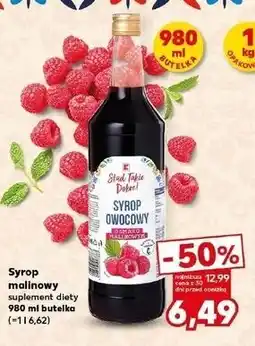 Kaufland Syrop malinowy K-Classic Stąd Takie Dobre! oferta