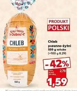 Kaufland Chleb pszenno-żytni K-Classic Stąd Takie Dobre! oferta