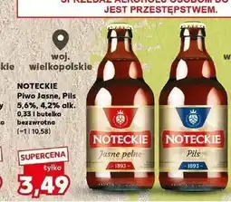 Kaufland Piwo Noteckie Pils oferta