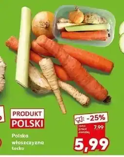 Kaufland Włoszczyzna tacka oferta