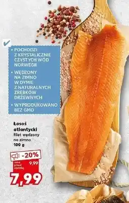 Kaufland Łosoś atlantycki filet wędzony na zimno oferta