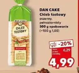 Kaufland Chleb tostowy pełnoziarnisty Dan Cake oferta