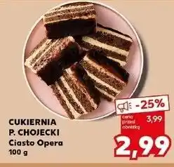 Kaufland Ciasto opera Chojecki oferta