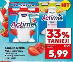 Kaufland Jogurt wieloowocowy Danone Actimel oferta