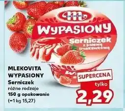 Kaufland Serniczek z truskawkami Mlekovita Wypasiony oferta