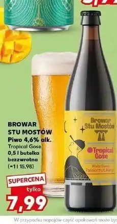 Kaufland Piwo Browar Stu Mostów Tropical Gose oferta