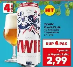 Kaufland Piwo Żywiec Jasne Pełne oferta