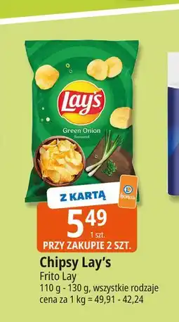 E.Leclerc Chipsy zielona cebulka Lay's oferta
