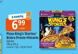 E.Leclerc Pizza king's stories kebaburai kebab i frytki Iglotex Proste Historie oferta
