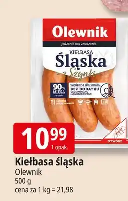 E.Leclerc Kiełbasa śląska z szynki Olewnik oferta